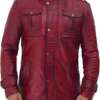 Boston Men's Genuine Lambskin Leather Jacket