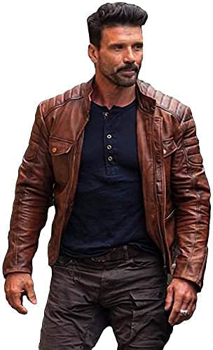 The Boss Level Brown Leather Jacket for Men