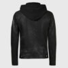 Harwood Leather Biker Jacket for Men