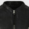 Harwood Leather Biker Jacket for Men